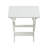 Foldable Hips Table And Chair In White, 2 Chairs For Outdoor Stylish Living Areas , Includes Rectangular