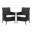 Outdoor Patio Dining Armchair with Cushion