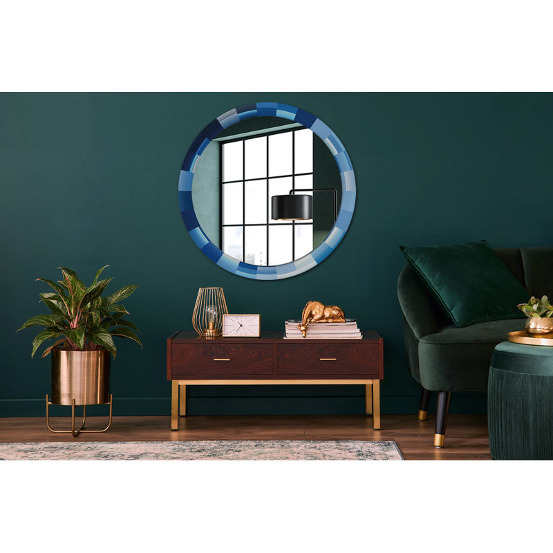 Huldar Glass Flat Wall Mirror