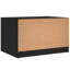 Coffee Table with Glass Doors 68 x 50 x 42 in.-683582674