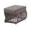 Dynasty Rectangle Outdoor Ottoman Patio Ottoman-35575292-35575311