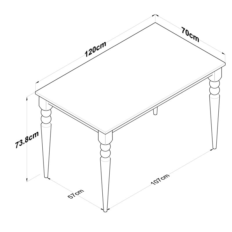 Ferro Beech Dining Table