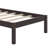 Base de lit plateforme avec tête de lit, support à lattes de bois, aucun sommier requis, simple-95978333-95978332