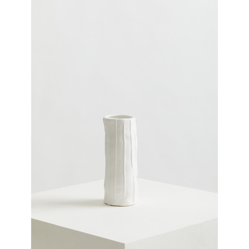 Angelray Earthenware Table Vase, 20cm H x 8cm W x 8cm D