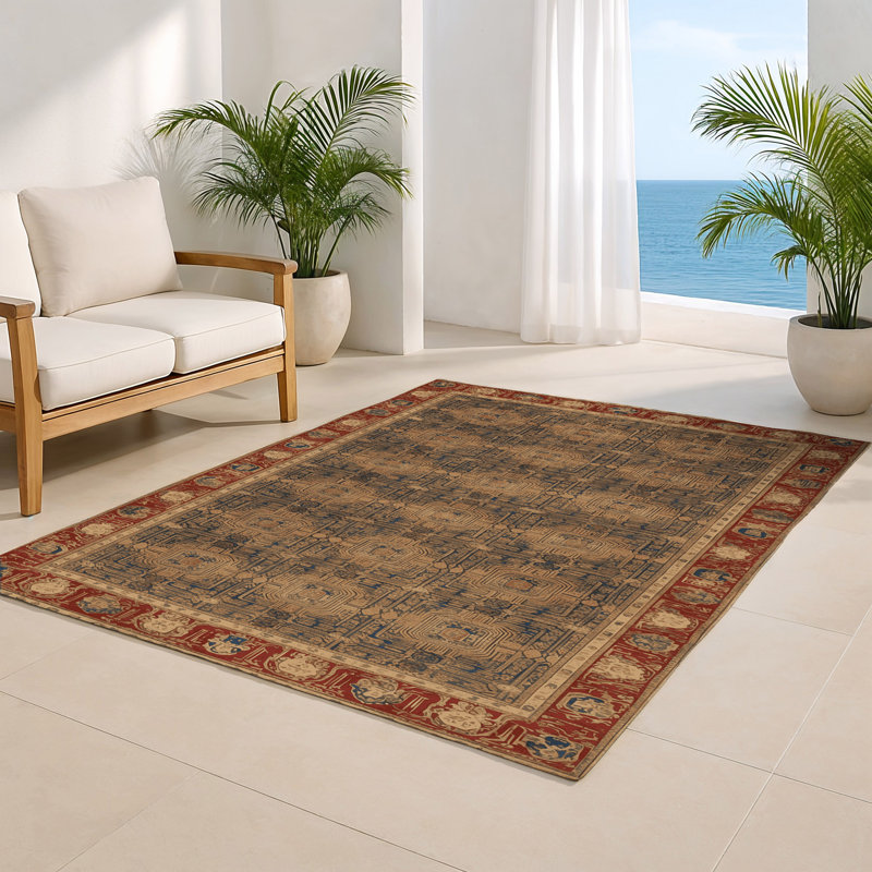Tapis intérieur et extérieur ArtDeco, Rectangulaire 2 pi x 3 pi