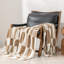 Super Soft Checkered Knit Throw Blanket for Couch-106324563