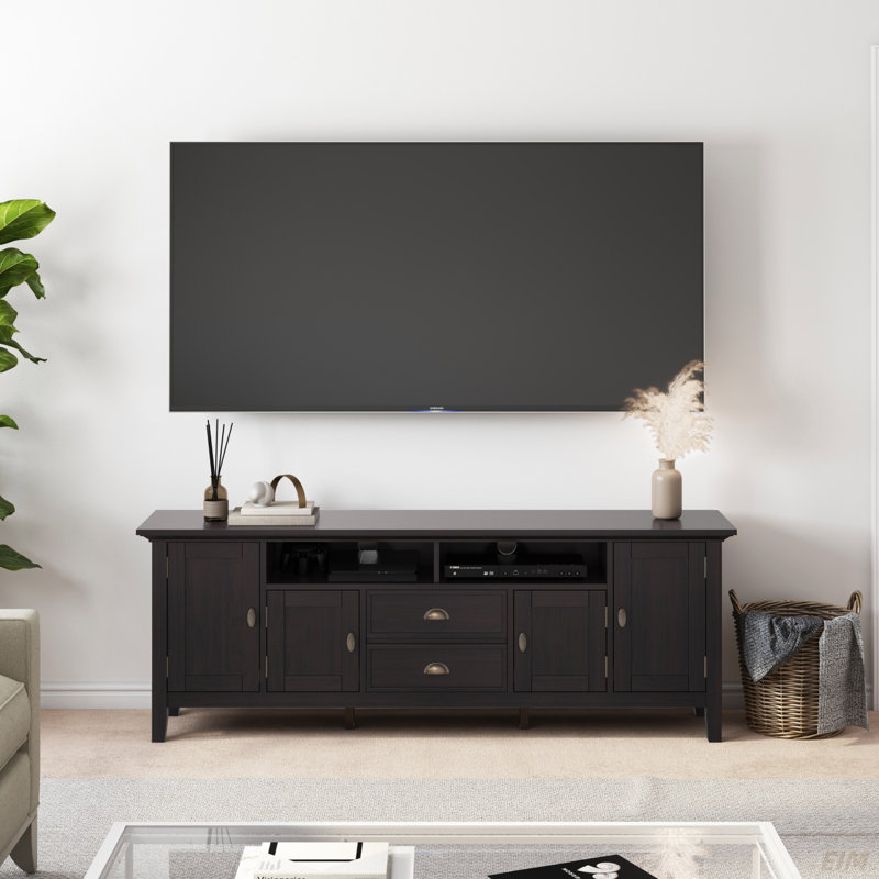 Redmond - Meuble télé 72 po, Gris anthracite
