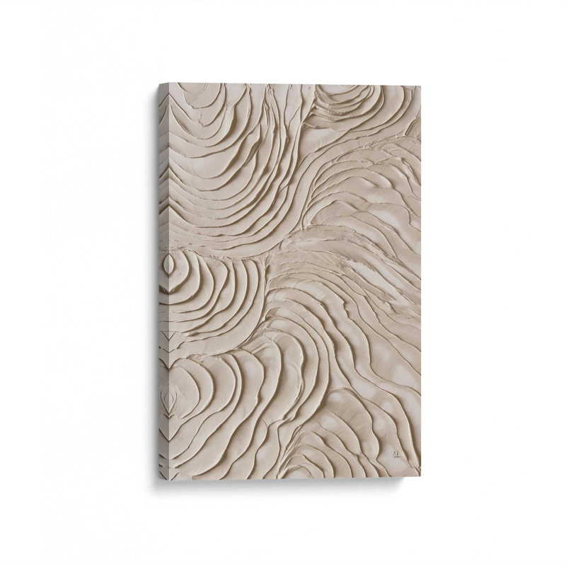 Toile roulée Wave Formations III, H 36 po x l 24 po x P 1,25 po, Toile tendue