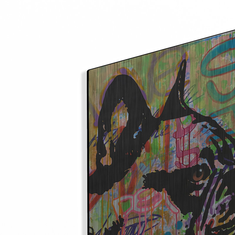 «Indelible Frenchie» par Dean Russo, H 16 po x l 12 po