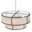 Luminaire suspendu tambour 6 lumières Jayne