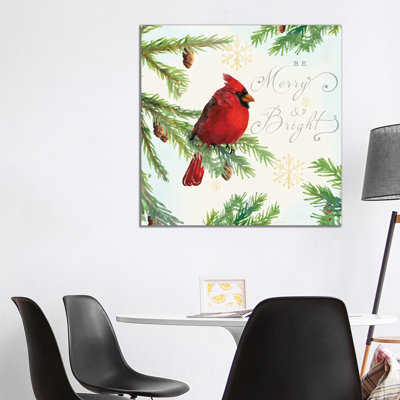 Christmas Blessings I 1 Piece Wrapped Canvas Wall Art