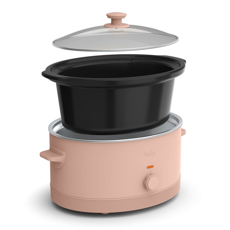 Bella 6.0 QT Manual Slow Cooker, Blossom