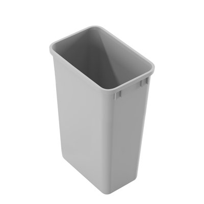Plastic Open Trash Can -