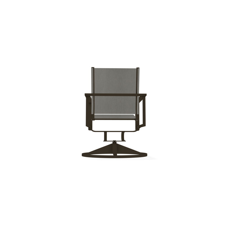 Tribeca Sling Swivel Rocker, Beachwood, Augustine Oyster