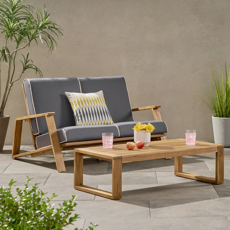 Paloma Loveseat+Coffee Table, Gray