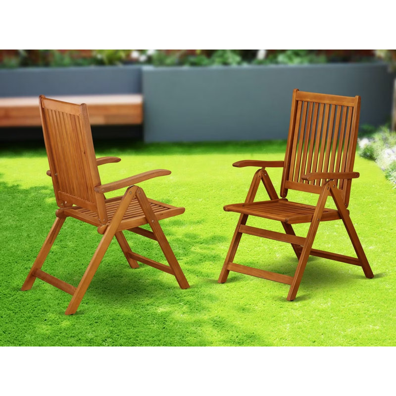 Ensemble de 2 chaises d'extérieur Celina