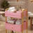 3-Tier Potable Station Rolling Cart with Locking Wheel, Mobile Storage for Salon, Spa, Office-1982123014