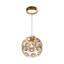 1 - Light Natural Dome Pendant