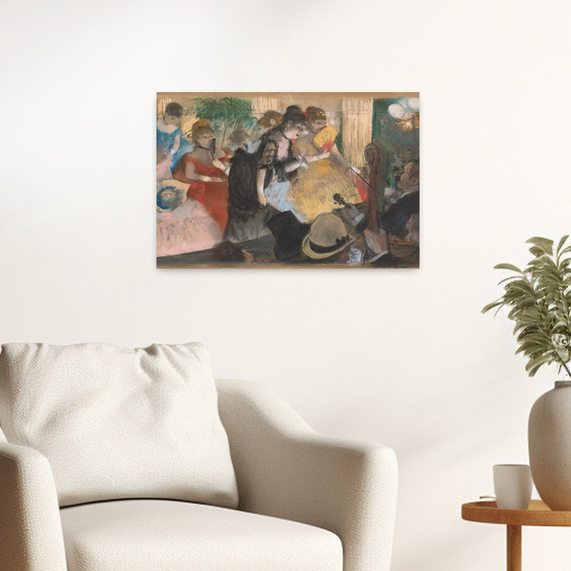 Cafe-Concert, C.1876-77 Abstract Contemporary Architecture Wall Art Print, 40.64cm H x 60.96cm W