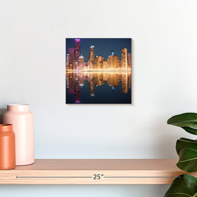 Nicci Chicago Golden Lights, H 10 po x l 10 po