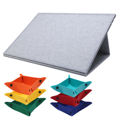 1000 Piece Jigsaw Puzzle Board, Tilting Puzzle Table with Cover & Trays