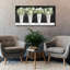 «White Flowers Still Life II» par Cindy Jacobs, art mural sur toile-358216632