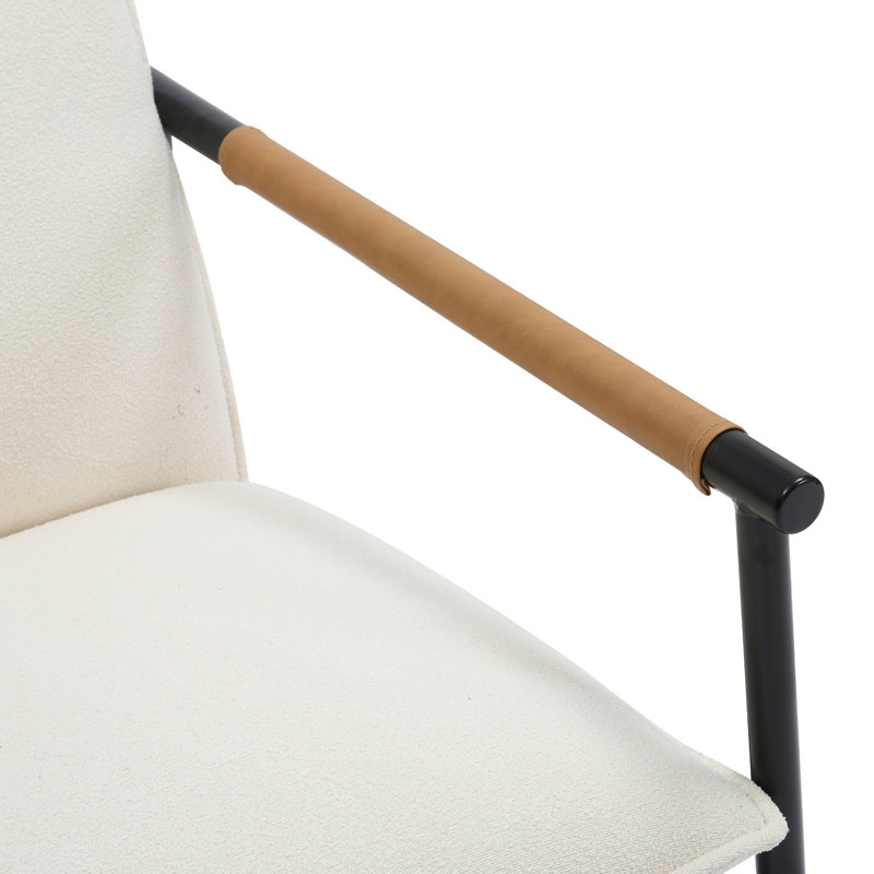 Fauteuil bouclé