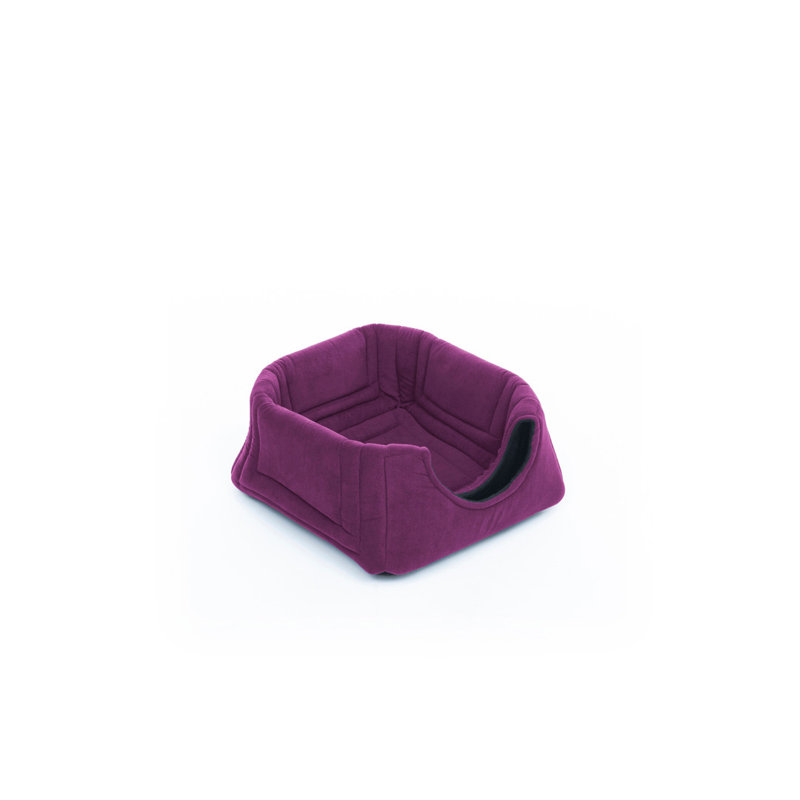 Coussin à traversin, Mauve