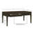 Fluted 2-Drawer Coffee Table