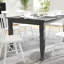 Table de salle à manger en bois massif de qualité commerciale avec pieds tournés-329998470-329998468