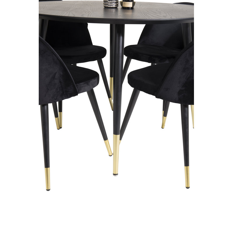 Lara 4 - Person Dining Set