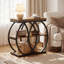 Table de bout avec tablettes de rangement