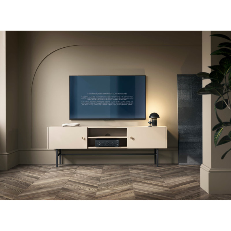 TV-LOWBOARD Divenos 155 cm, Taupe