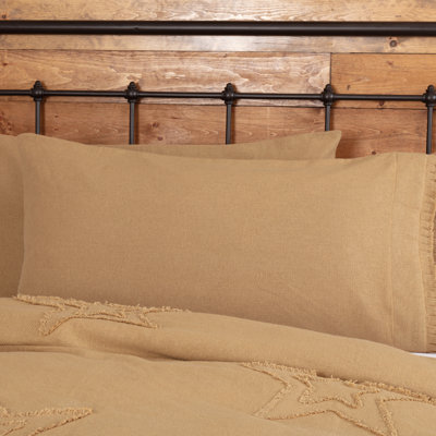 Burlap Natural 100% Cotton Pillowcase
