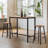  3 - Piece Dining Set, Rectangular Bar Table Set-860831312