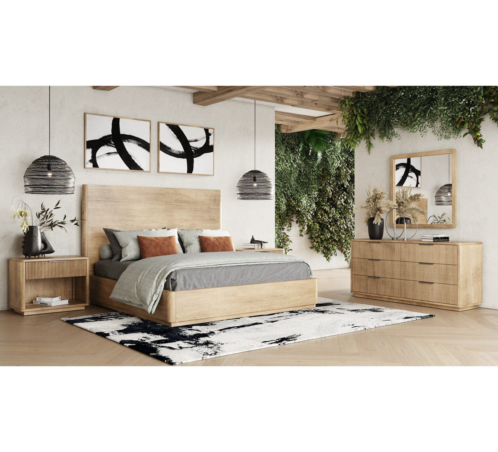 Akira Bedroom Set, Queen