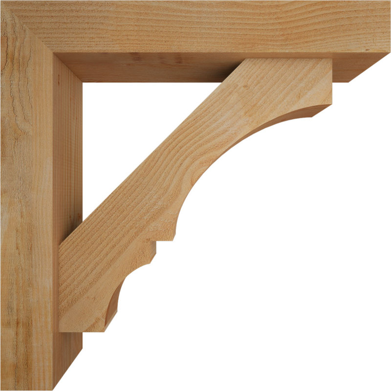 Support de bloc Balboa avec entretoise décalée, 30 x 30, Sapin Douglas de l 6 po (scié brut)
