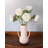 Cream Silk Ranunculus 21”