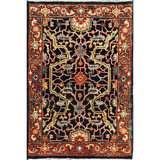 Hand Knotted Wool Oriental Area Rug