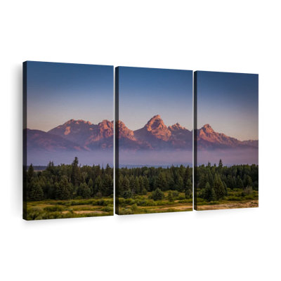 «Grand Teton Mist», 3 pièces