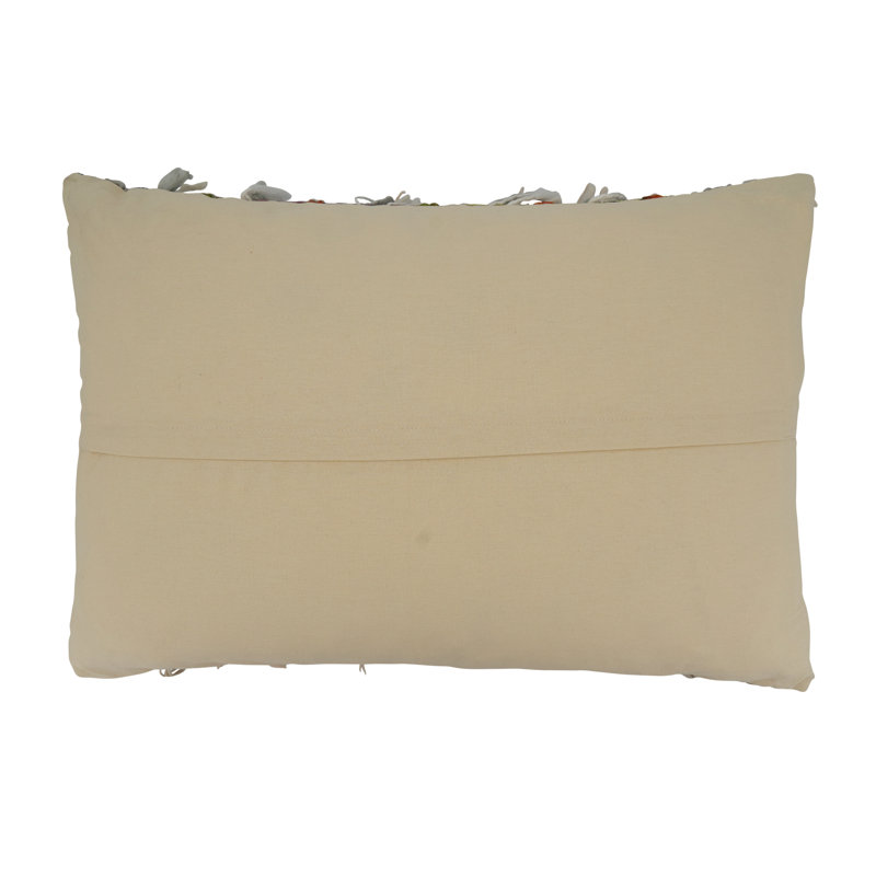 Drusilla Collection Striped Cotton Throw Pillow, Polyester/Polyfill
