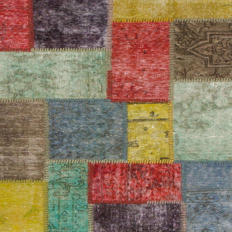 Abstract Indoor Rug, Square 3'