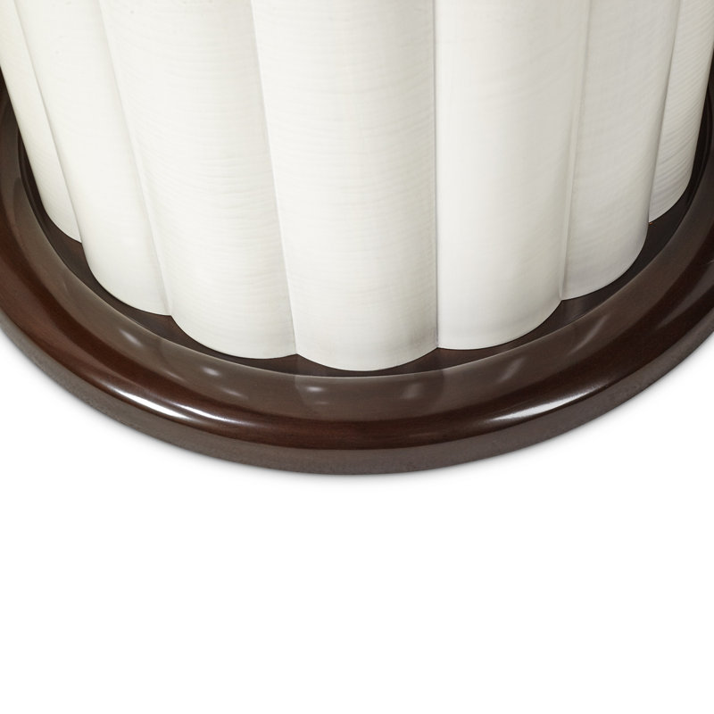 Paris Chic Round Solid Wood Dining Table