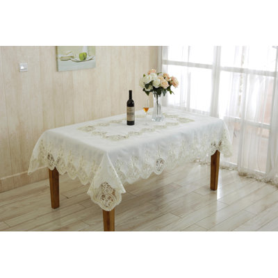Heritage Embroidered Oblong / Rectangle Tablecloth