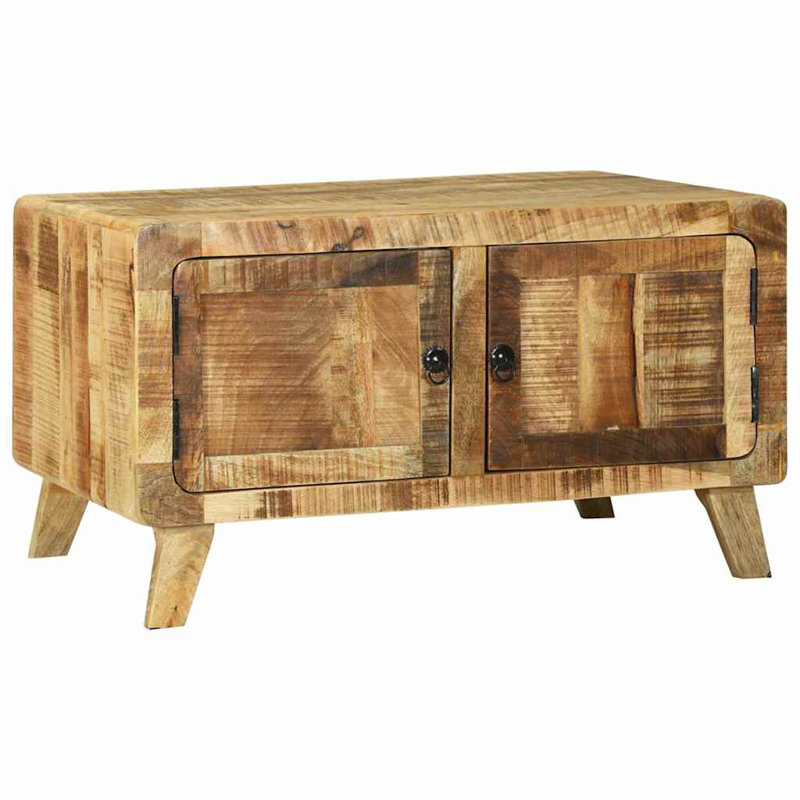 Solid Wood Coffee Table with Storage
