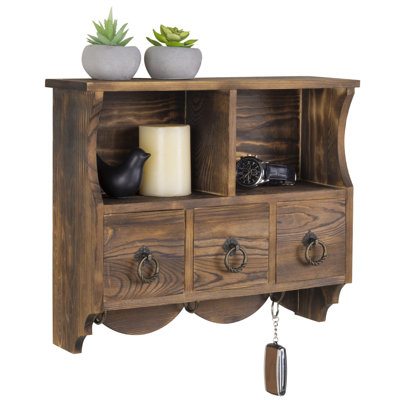 Bantom Wall Storage Organiser with Key Hooks