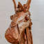 Burruss Horse Wood Garden Statue