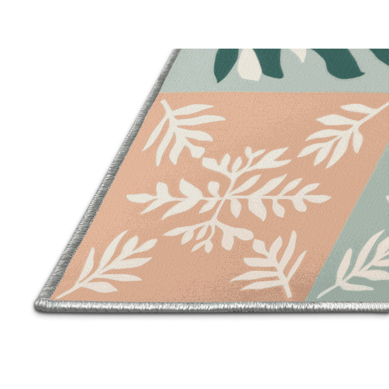 Leafy Retreat Rug, Square 5'