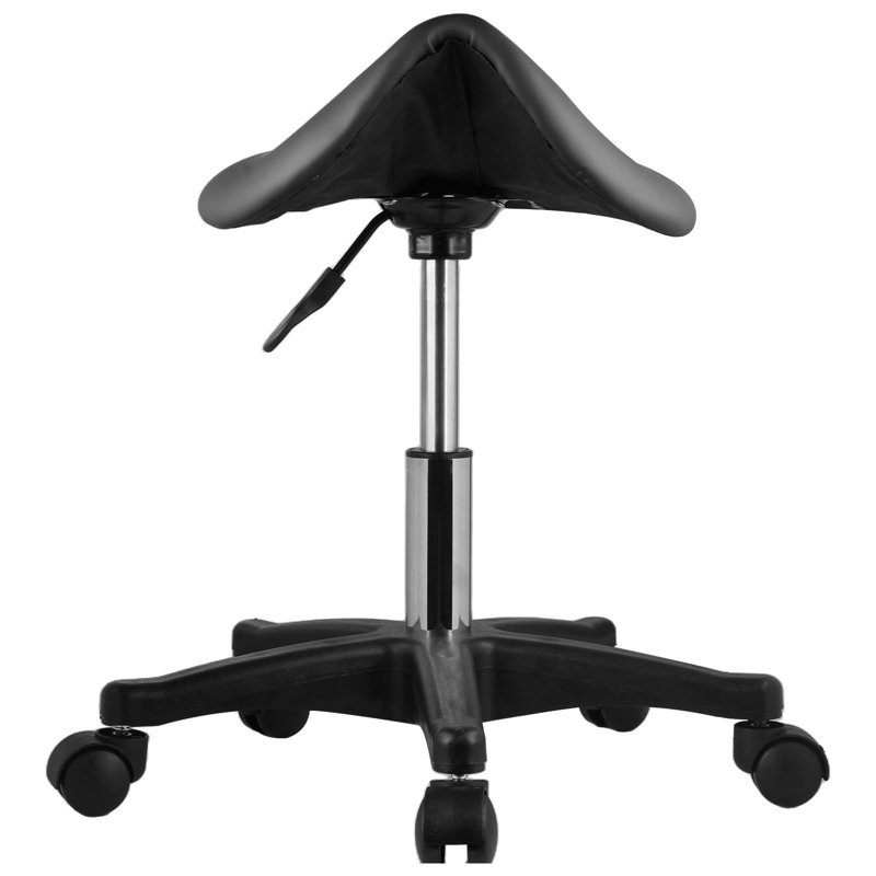 Saddle Stool with Wheels