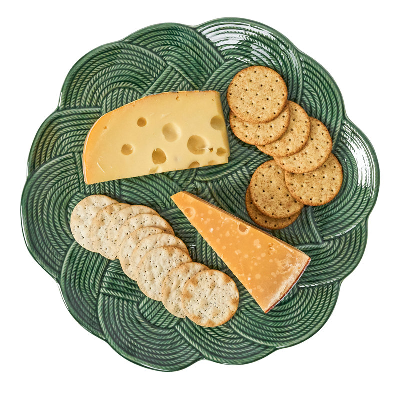 Le Panier Mystic Knot Charger/Platter, Basil